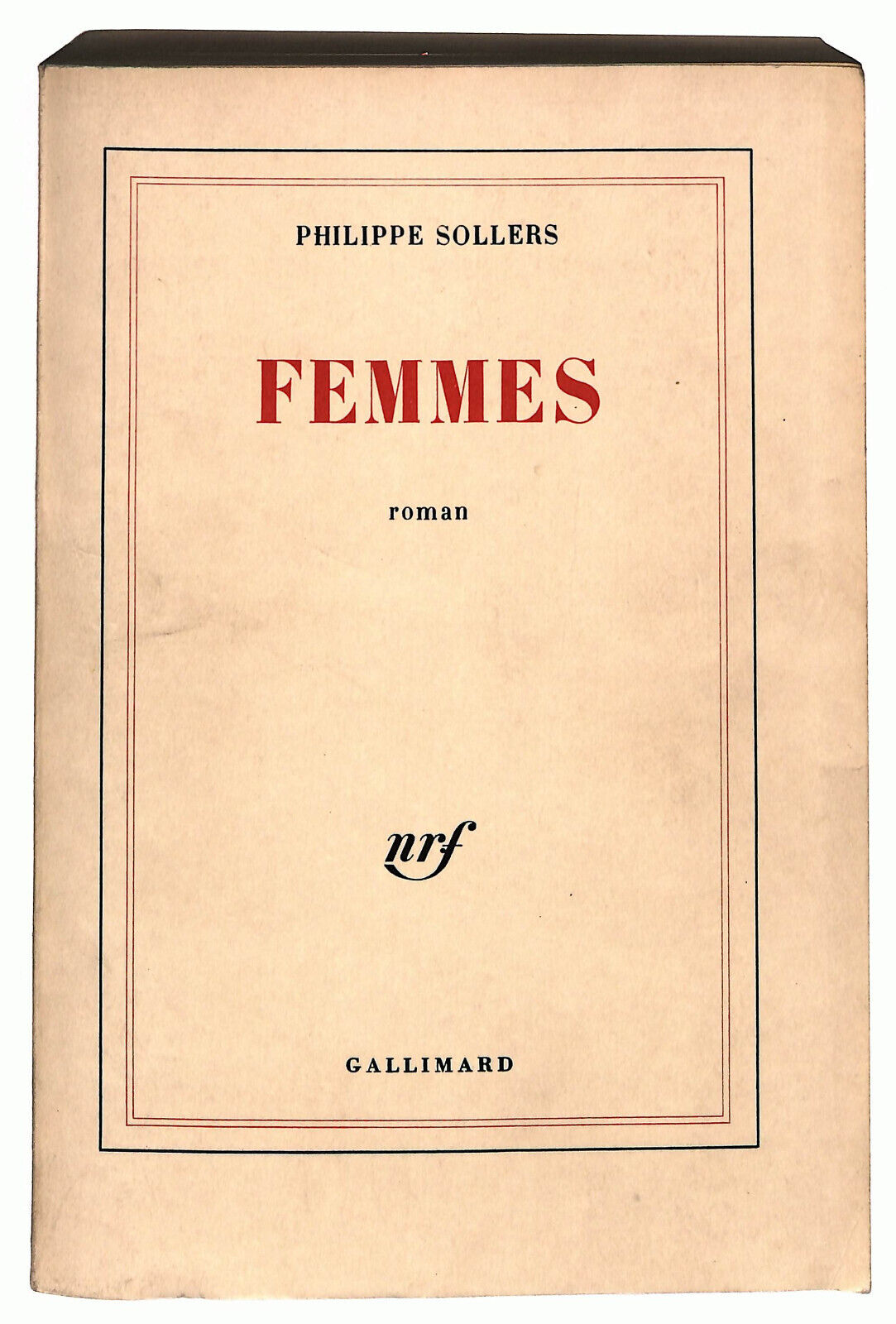 EBOND Femmes Di Philippe Sollers Libro LI027507