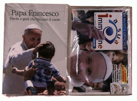 EBOND Papa Francesco Parole e Gesti + Rivista a Sua Immagine 2014 Libro LI027604