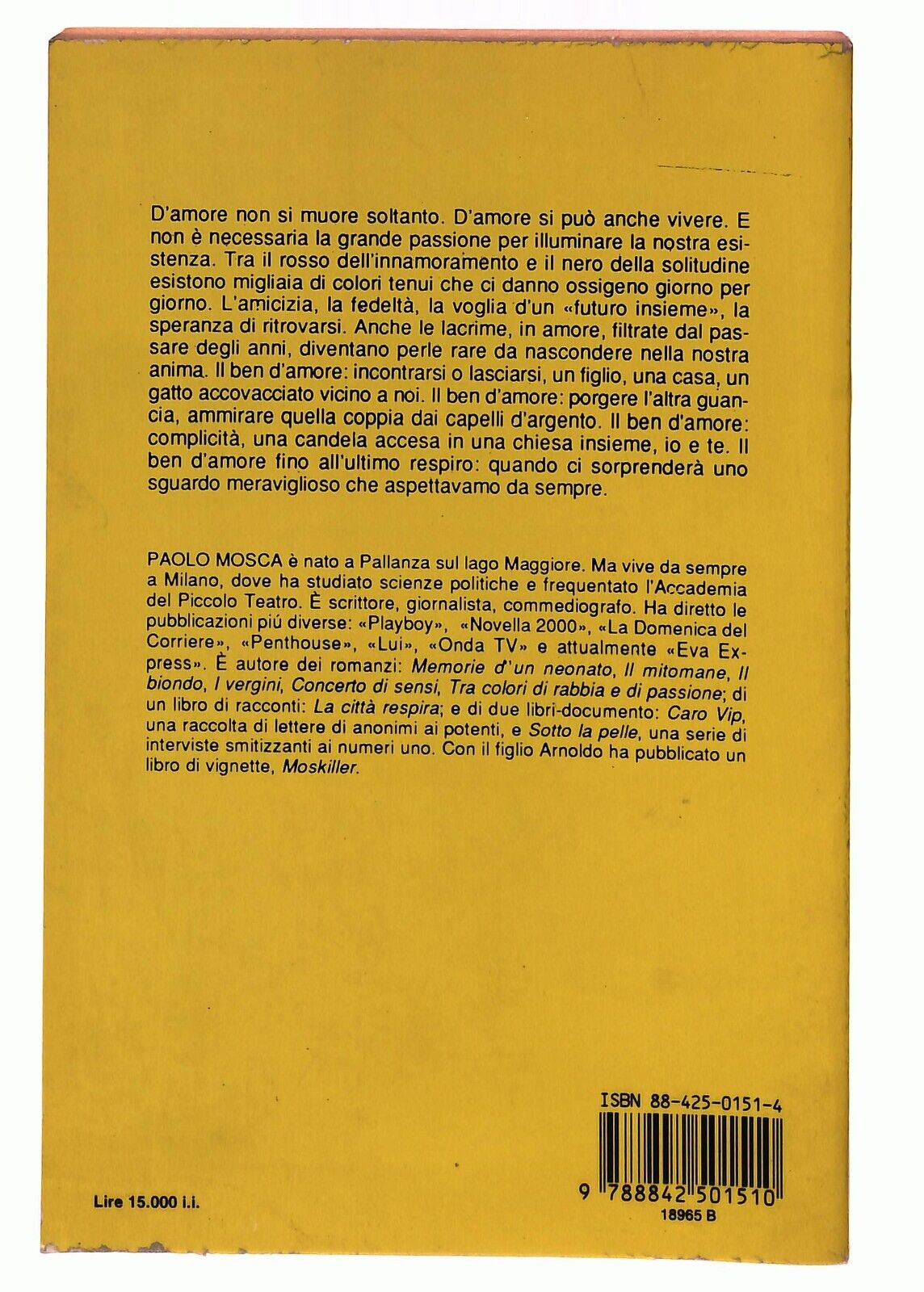 EBOND Ben Damore Mosca Paolo Libro LI027608