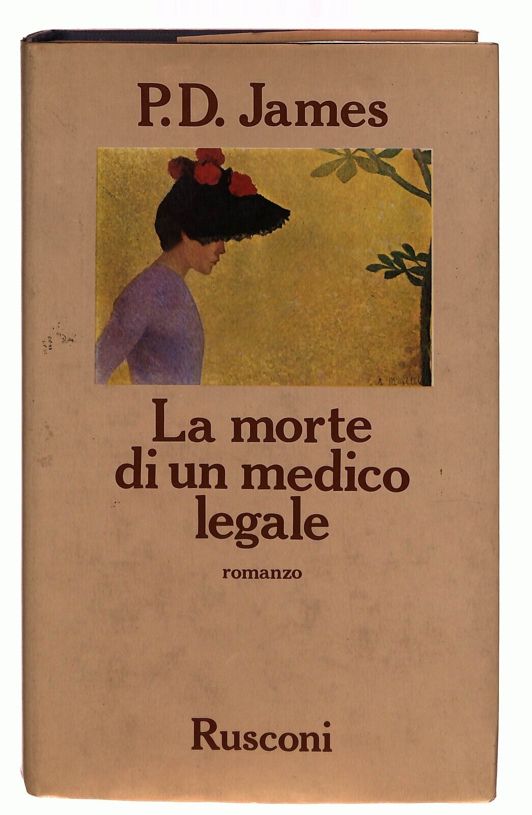 EBOND La Morte Di Un Medico Legale P. D. James Rusconi 1984 Libro LI027651