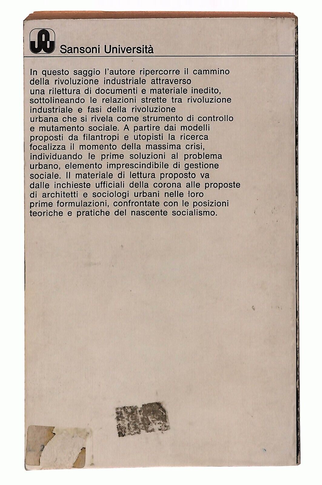 EBOND Abitazione e Citta Nella Rivoluzione Industriale Mariani Libro LI027701