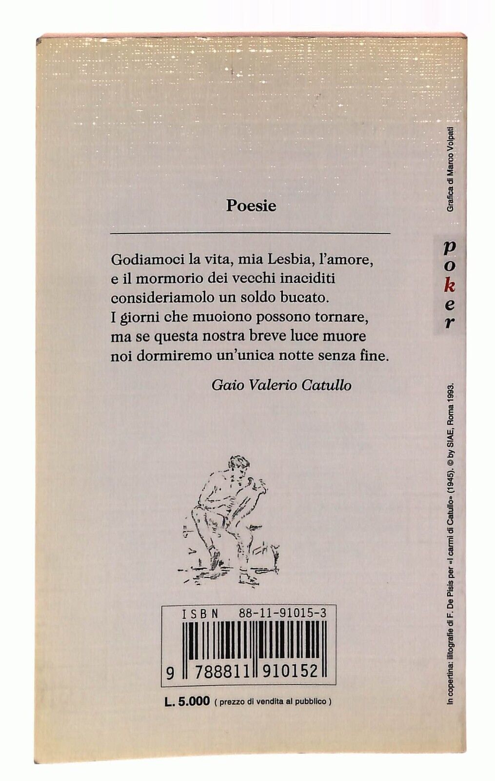 EBOND Poesie G. Valerio Catullo Libro LI027704