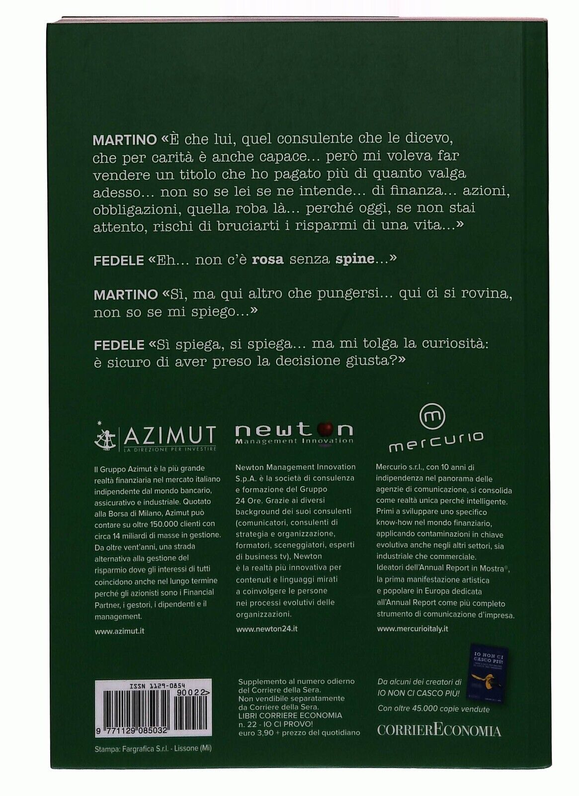 EBOND Io Ci Provo Paolo Martini Ed. Corriere Della Sera 2009 Libro LI027713