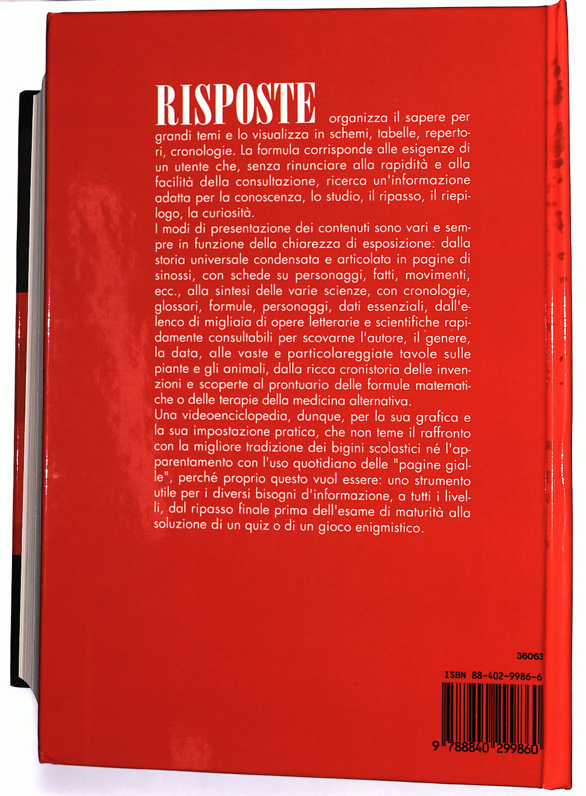 EBOND Risposte Sapere Subito Tutto De Agostini Libro LI027755