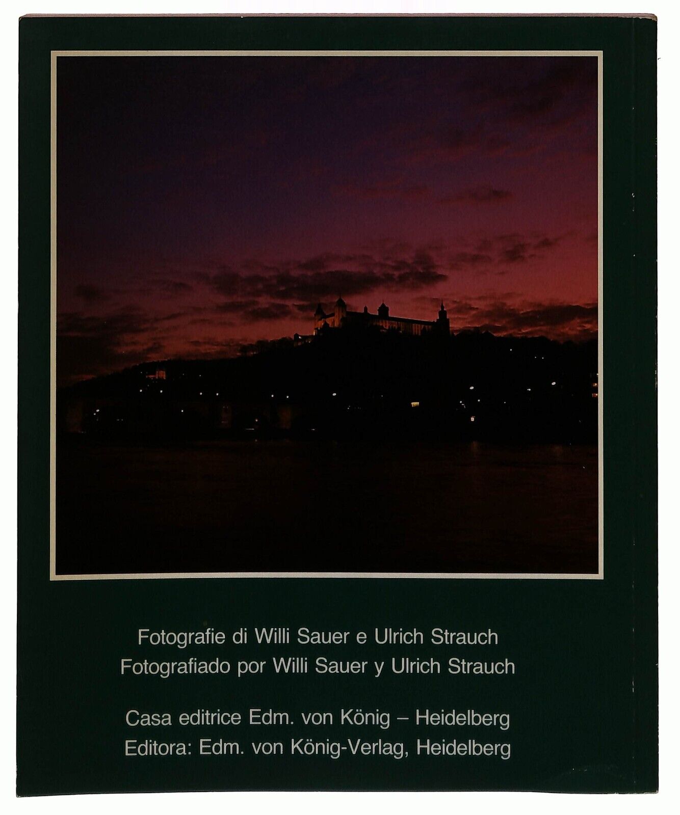 EBOND Wurzburg Una Citta Piena Di Vita Guida In Italiano Spagnolo Libro LI027927