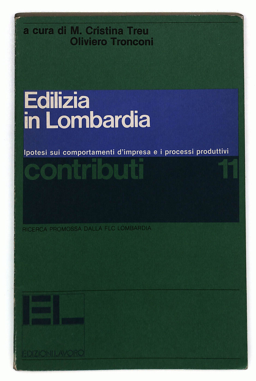 EBOND Edilizia In Lombardia Contributi 11 Edizioni Lavoro Libro LI028059