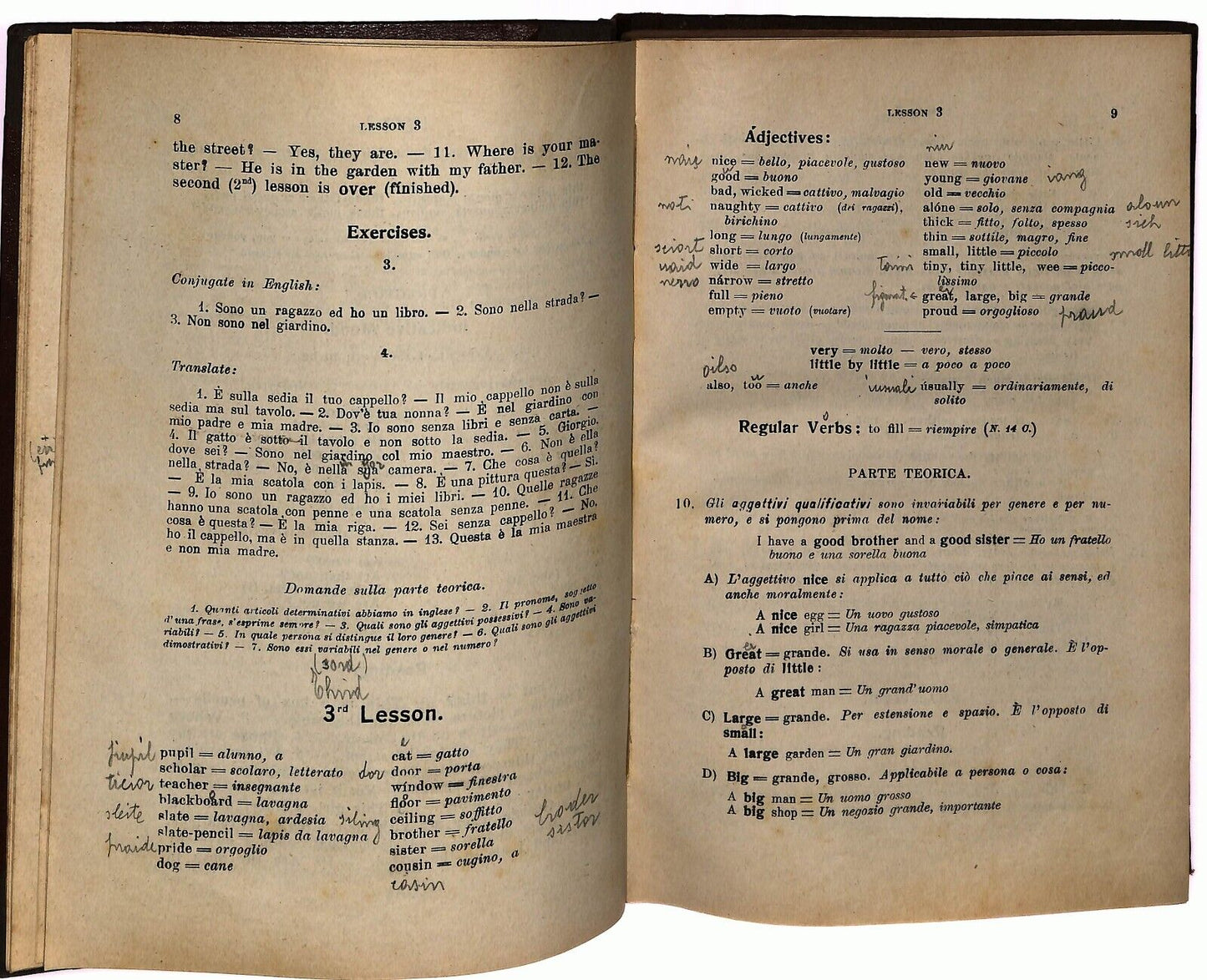 EBOND Cento Lezioni Pratiche D'inglese A.sardo 1927 Libro LI028210