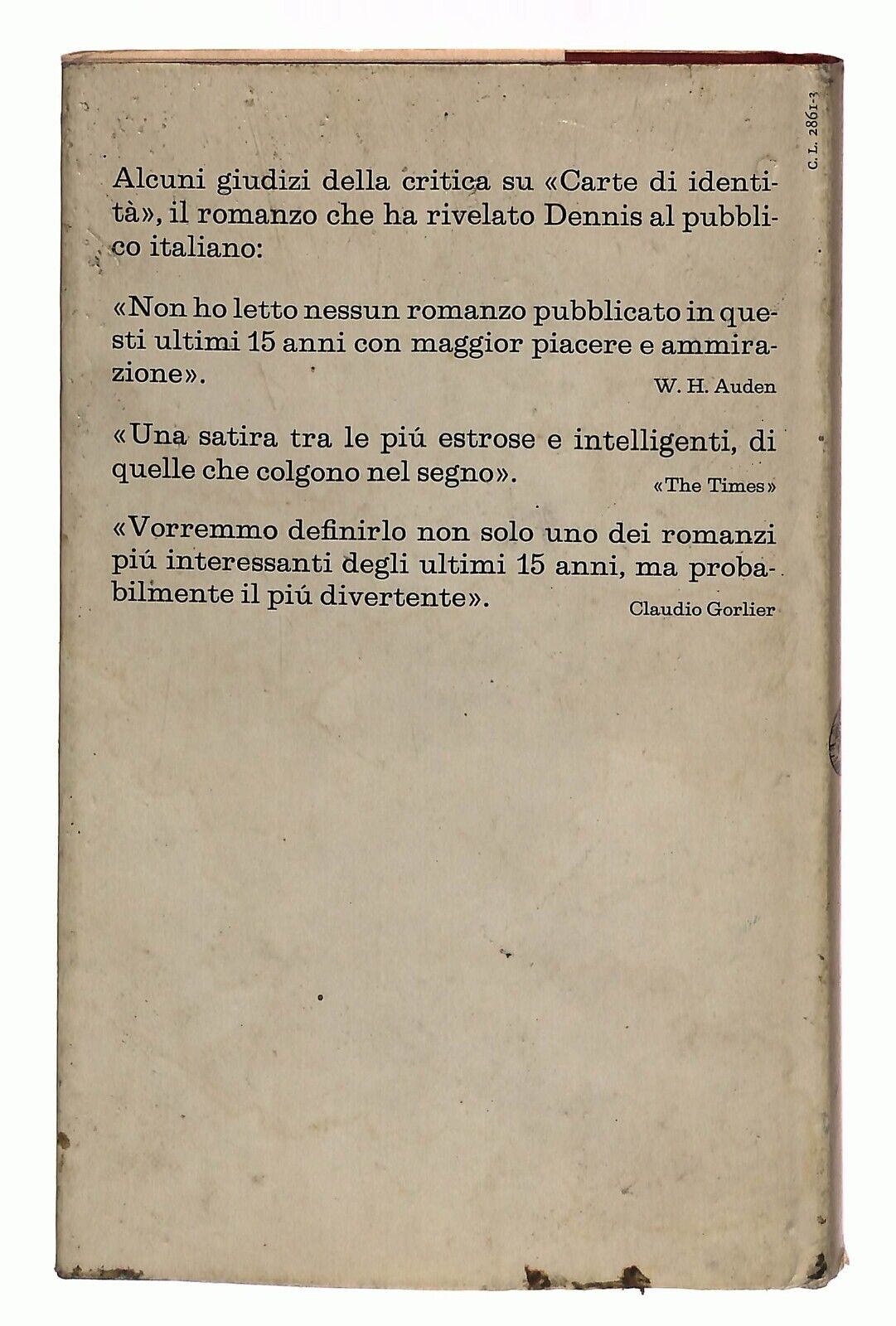 EBOND Il Semprevivo Di Malta Nigel Dennis Einaudi 1970 Libro LI028211