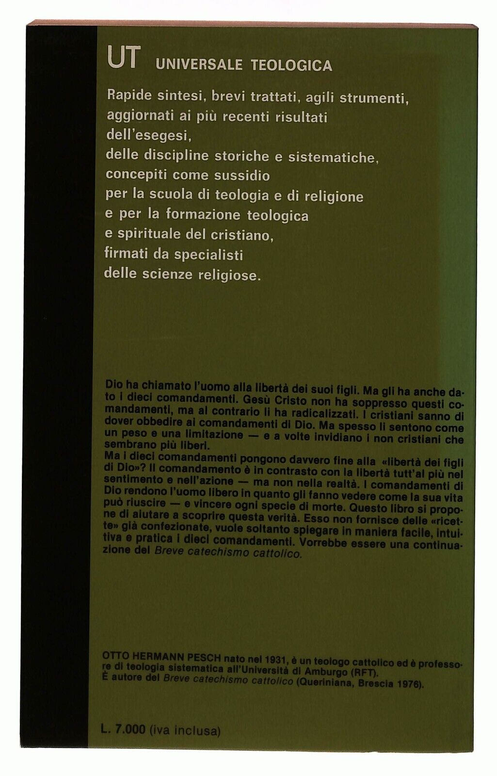 EBOND I Dieci Comandamenti Otto Hermann Pesch Queriniana 1978 Libro LI028409