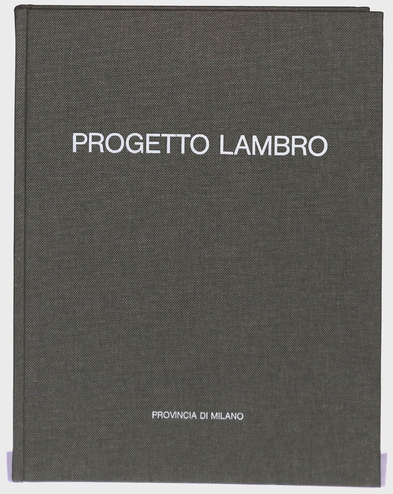 EBOND Cofanetto Progetto Lambro Piano Di Bacino 1989 Libro LI028501