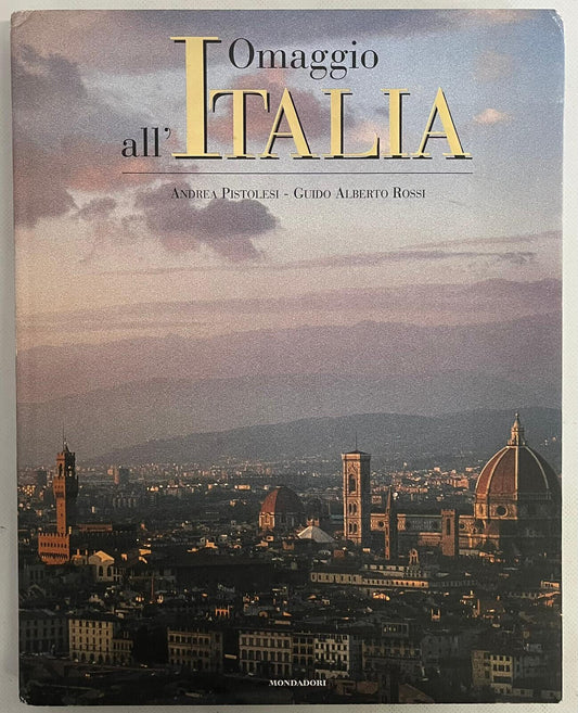 EBOND Omaggio All'italia Di Andrea Pistolesi e Guido A. Rossi Libro LI028554