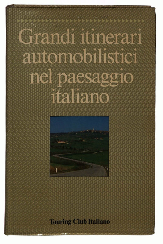 EBOND Grandi Itinerari Automobilistici Nel Paesaggio Italian 1988 Libro LI028810