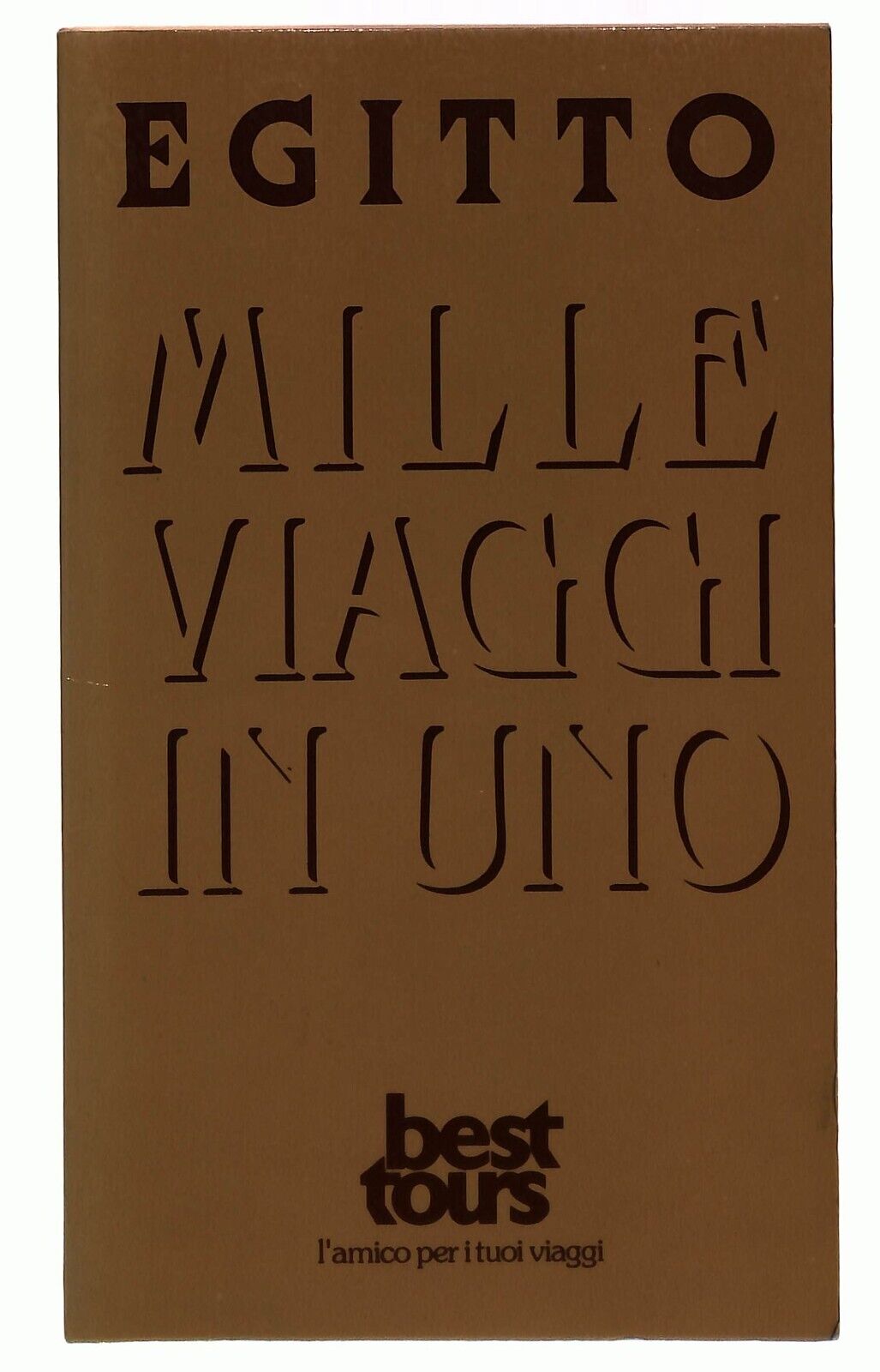 EBOND Egitto Mille Viaggi In Uno Best Tours L'amico Viaggi Libro LI028815