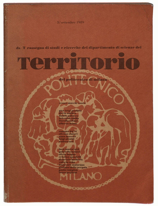 EBOND DS T Rassegna Di Studi e Ricerche Dipartimento Territorio Libro LI028908