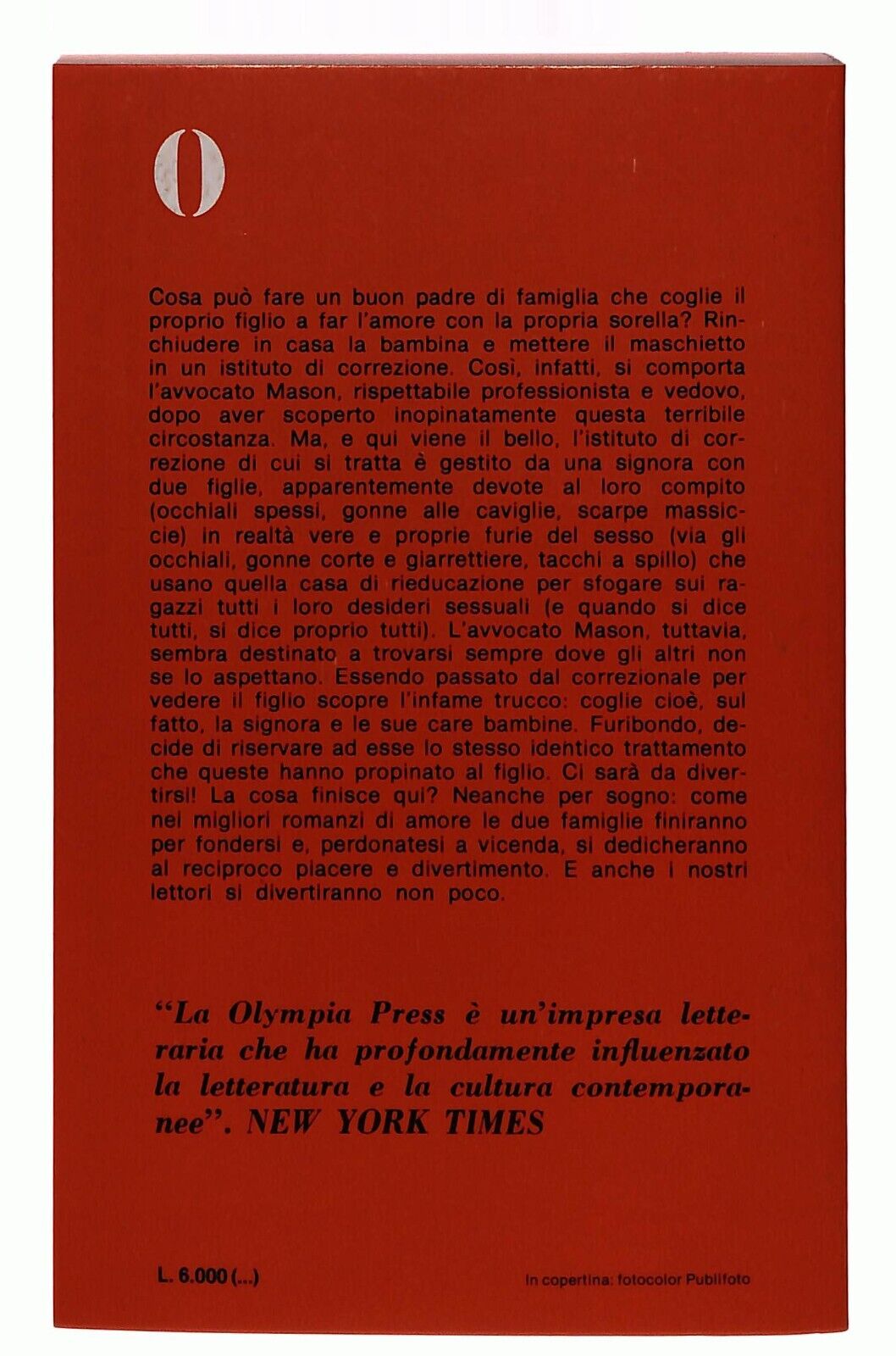 EBOND La Fragola Della Sorellina Olympia Press 1978 Libro LI029003