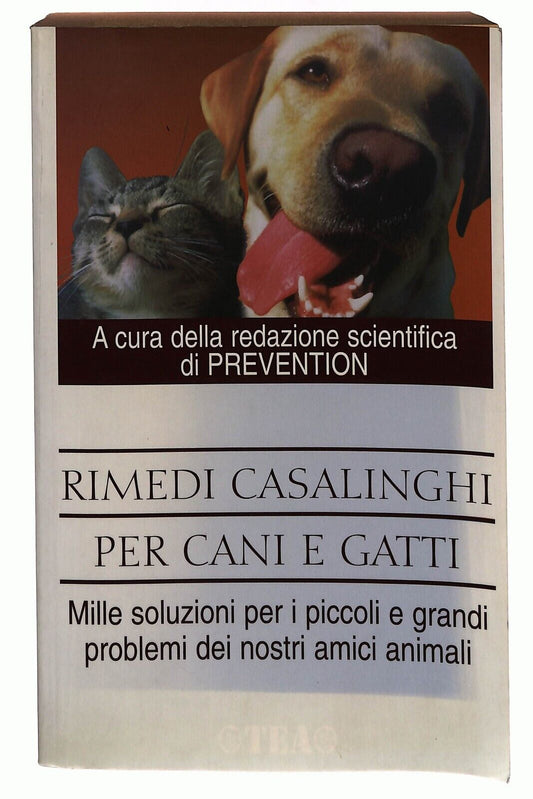 EBOND Rimedi Casalinghi Per Cani e Gatti Tea 2001 Libro LI029062