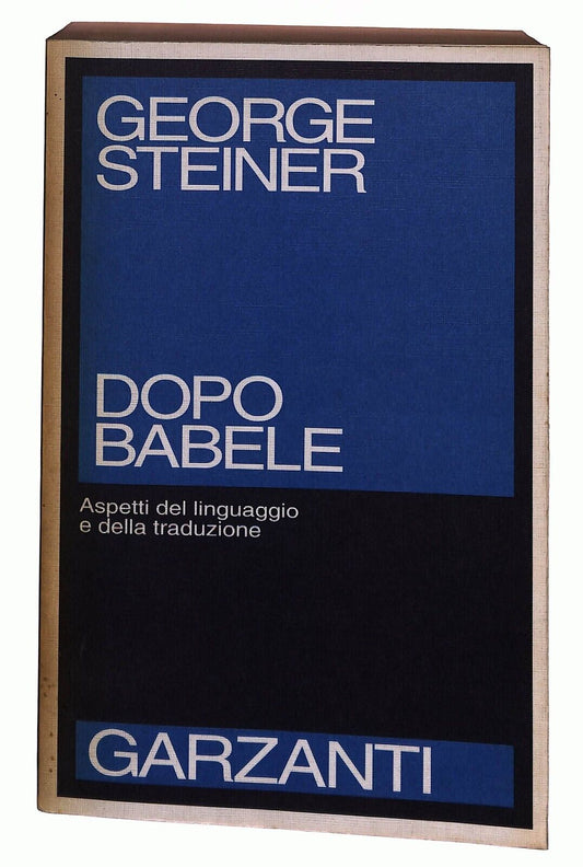 EBOND Dopo Bebele Aspetti Del Linguaggio George Steiner 1995 Libro LI029116