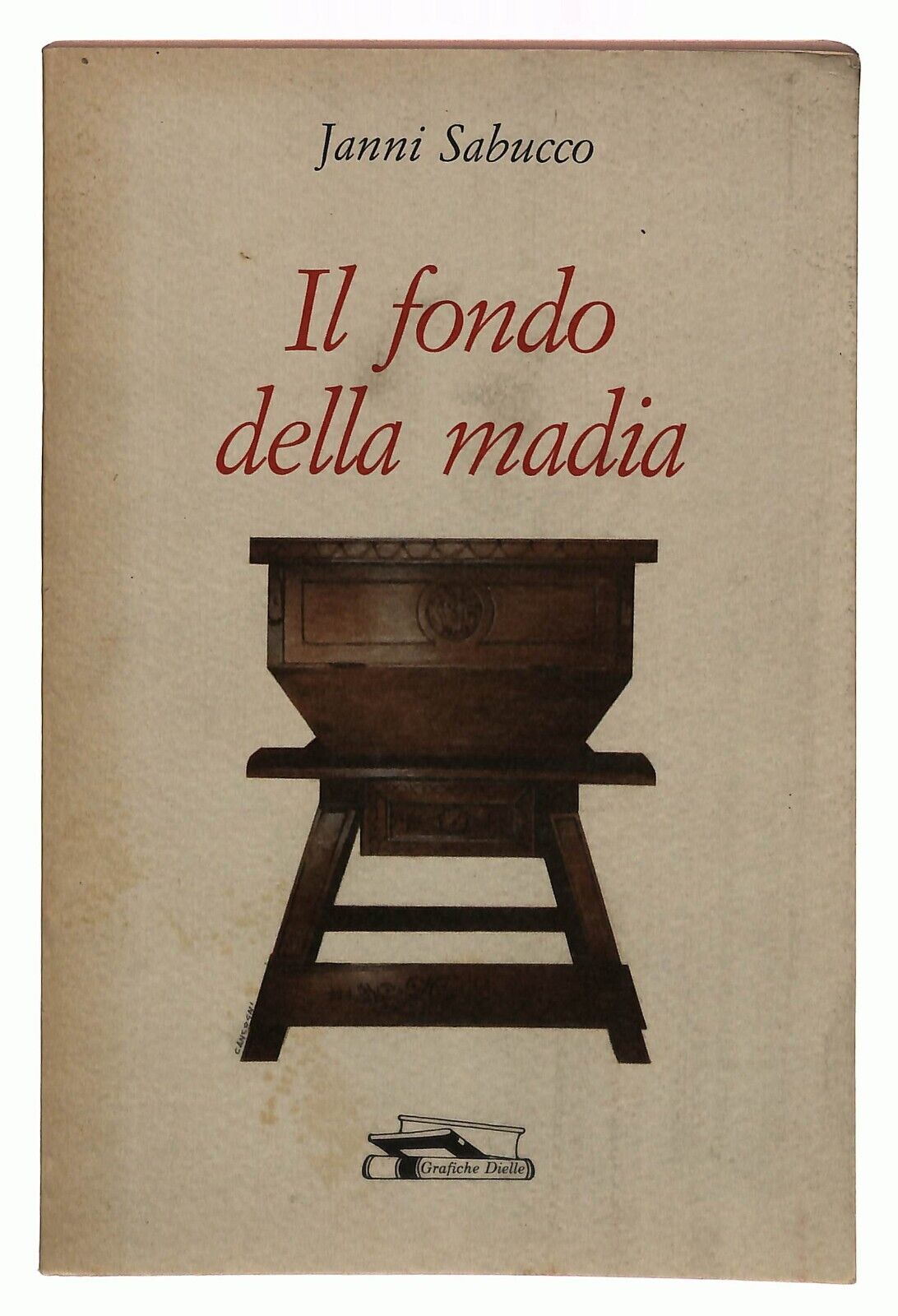 EBOND Il Fondo Della Madia Janni Sabucco Grafiche Dielle 1990 Libro LI029168