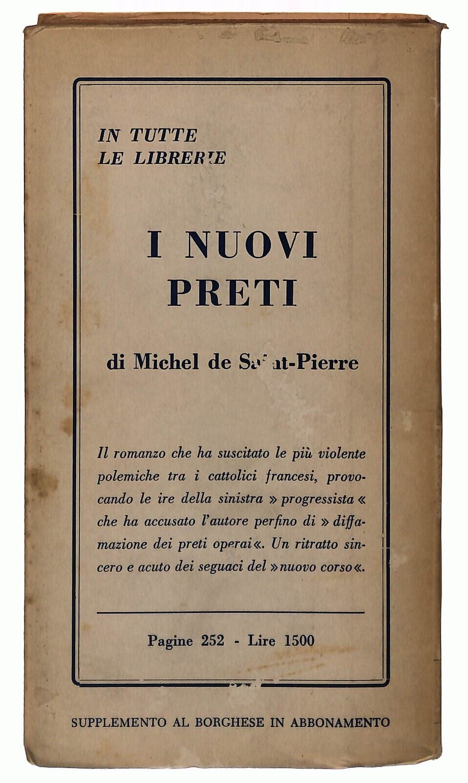 EBOND Chi e Ebreo? W. S. Schlamm Il Borghese 1964 Libro LI029206