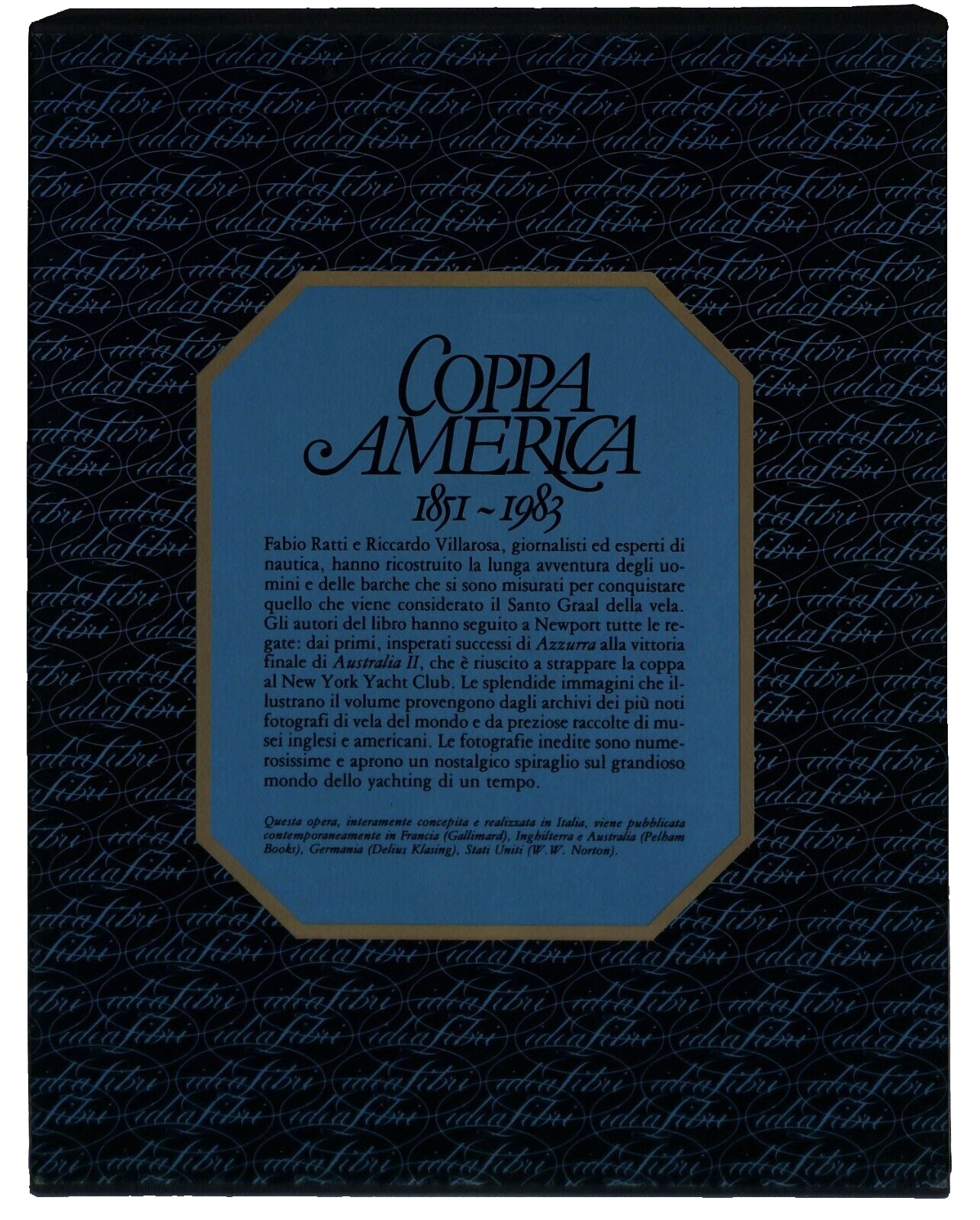 EBOND Coppa America (1851-1953). Ediz. Illustrata Libro LI029255