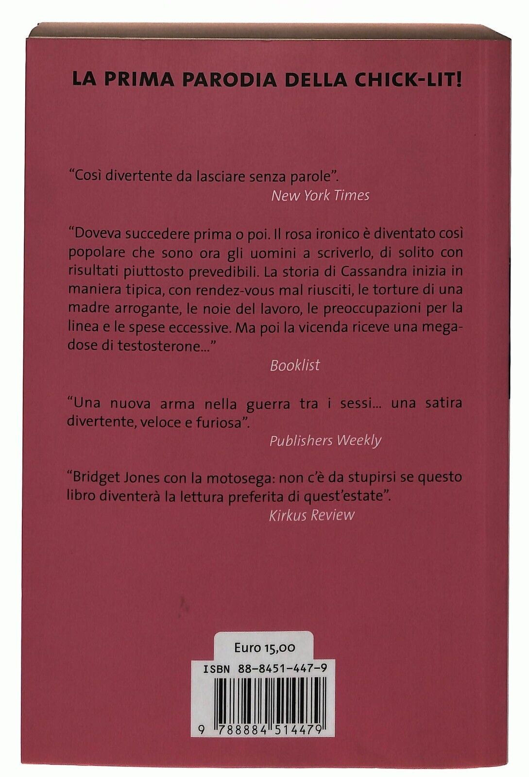 EBOND Uomo Sbattuto Romanzo Di Erica Garcia Salami 2005 Libro LI029312