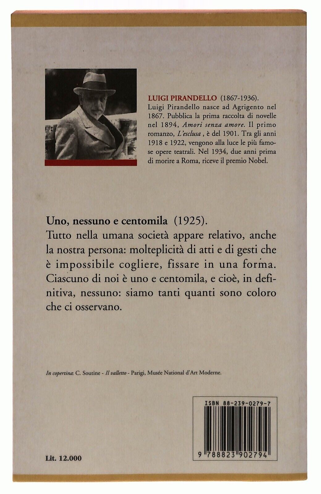 EBOND Uno Nessuno e Centomila Luigi Pirandello Orsa Maggiore 1995 Libro LI029362