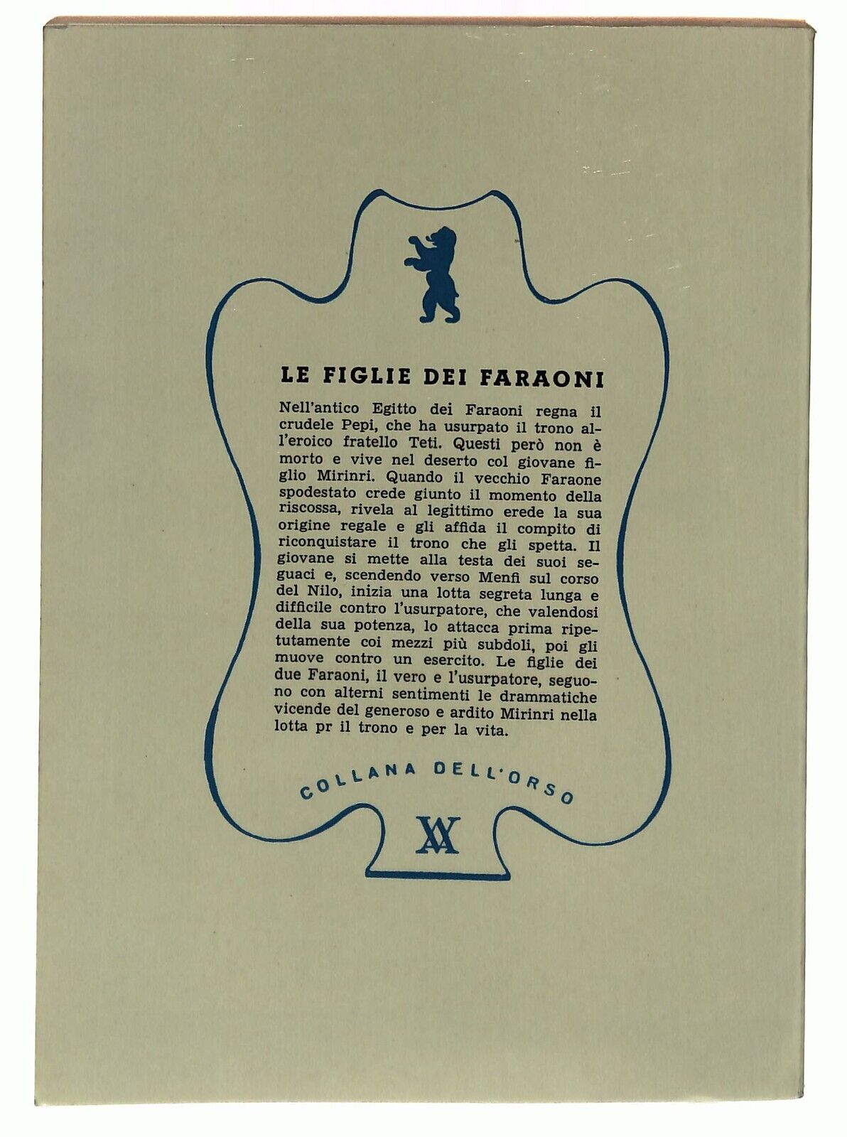 EBOND Le Figlie Dei Faraoni E. Salgari Edi. Vallardi 1958 Libro LI029408