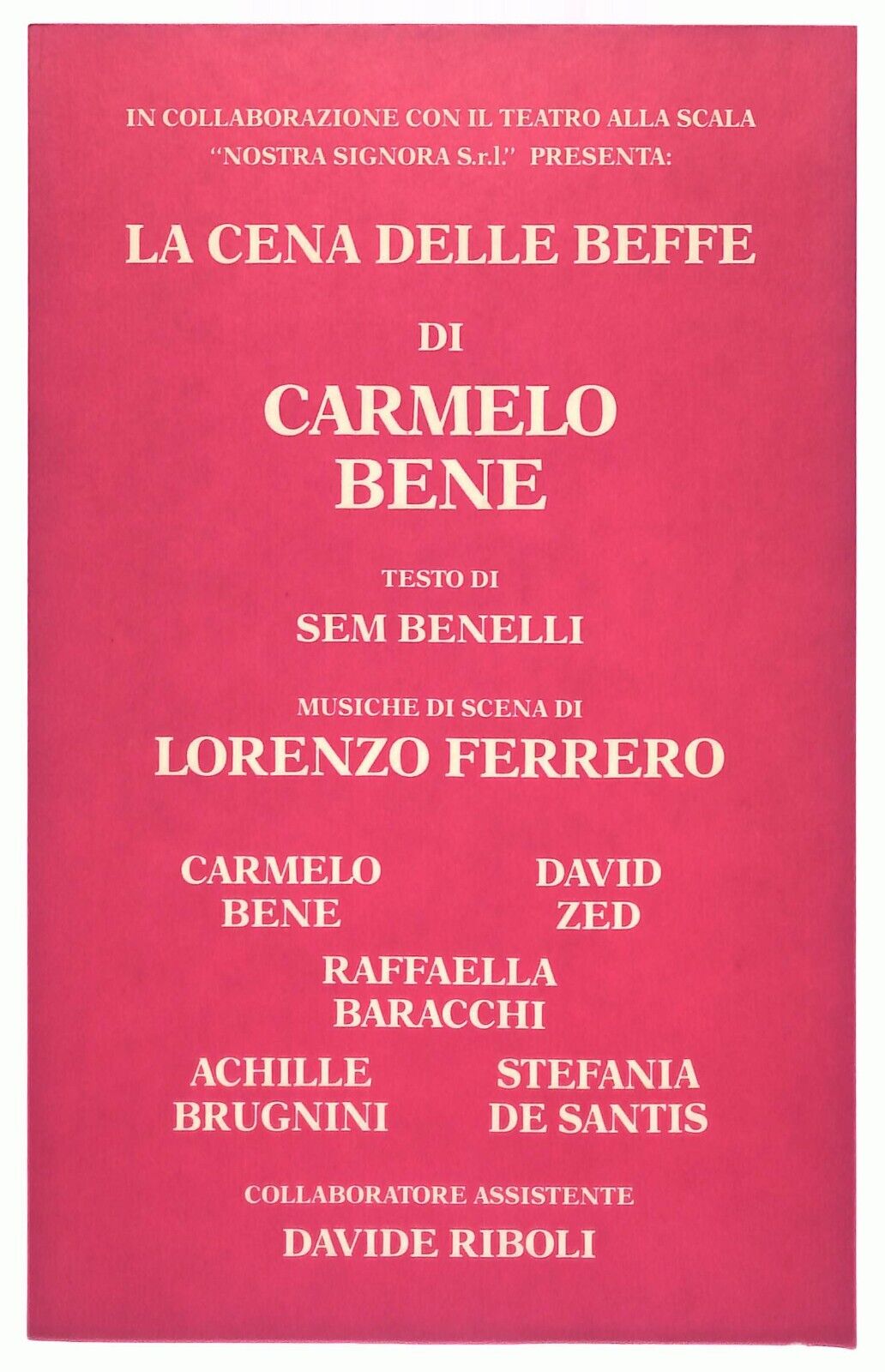 EBOND La Lettera Mancata Uno Studio Di M. Grande Su La Cena Beffe Libro LI029464