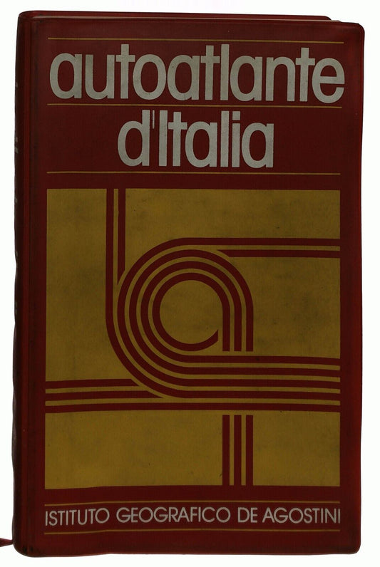 EBOND Autoatlante D'italia 1983 Deagostini Libro LI029509