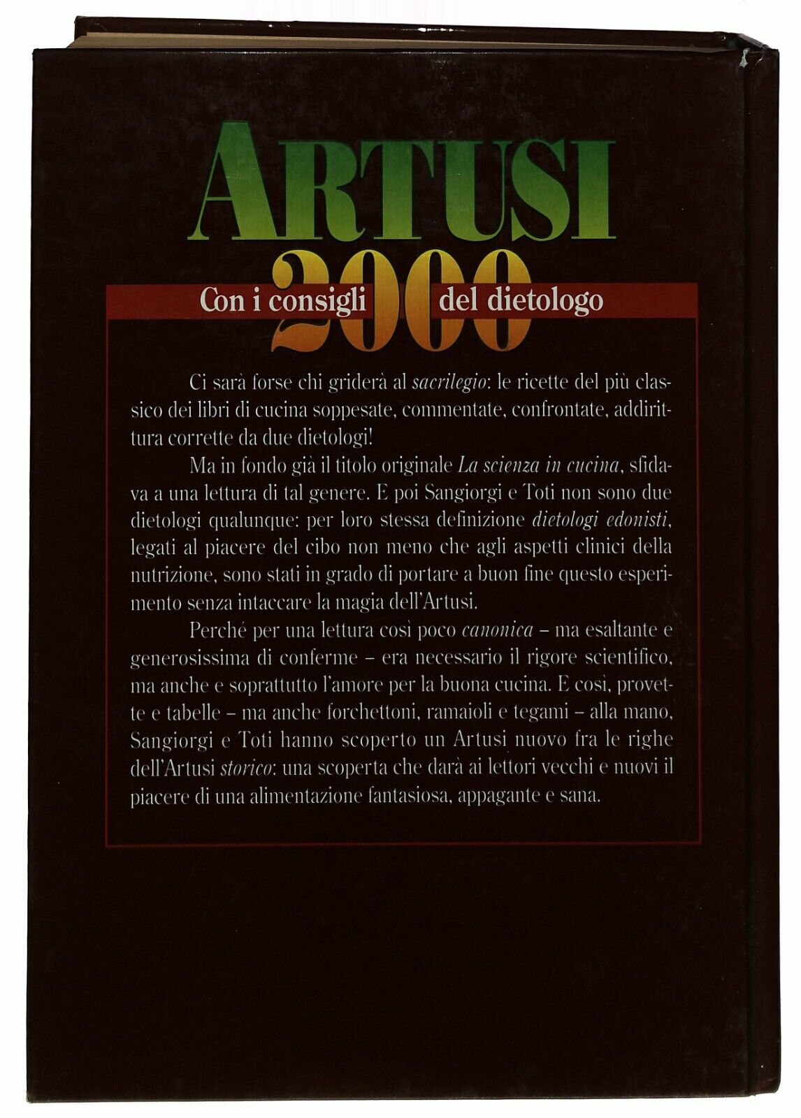 EBOND Artusi 2000 G.sangiorgi A.toti Giunti 1996 Libro LI029557