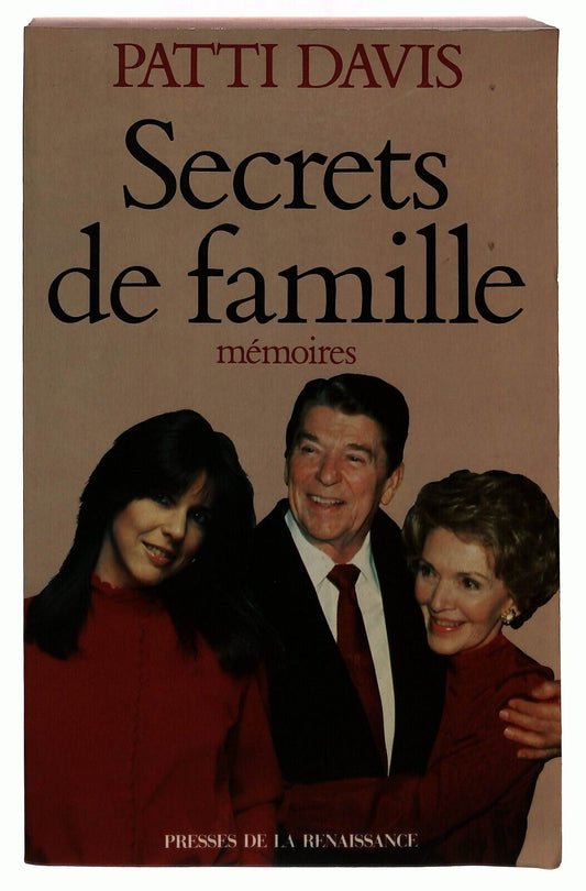 EBOND Secrets De Famille Memories Patti Davis 1992 Francese Libro LI029663