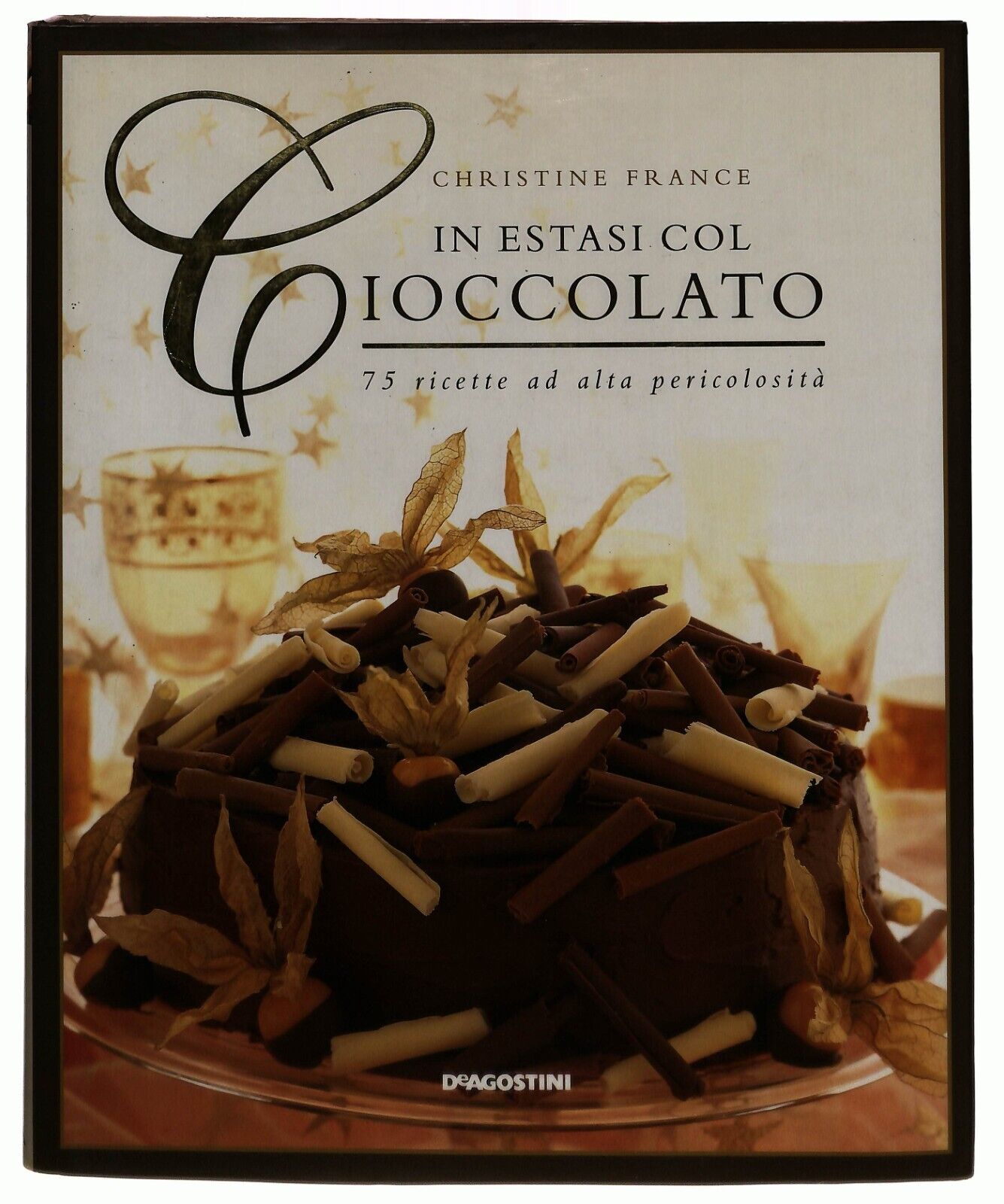 EBOND In Estasi Col Cioccolato Christine France Deagostini 2000 Libro LI029901