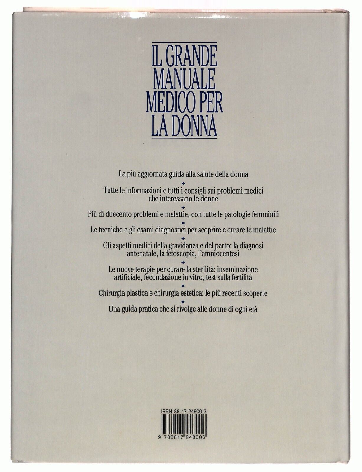 EBOND Il Grande Manuale Medico Per La Donna Miriam Stoppard 1989 Libro LI029911