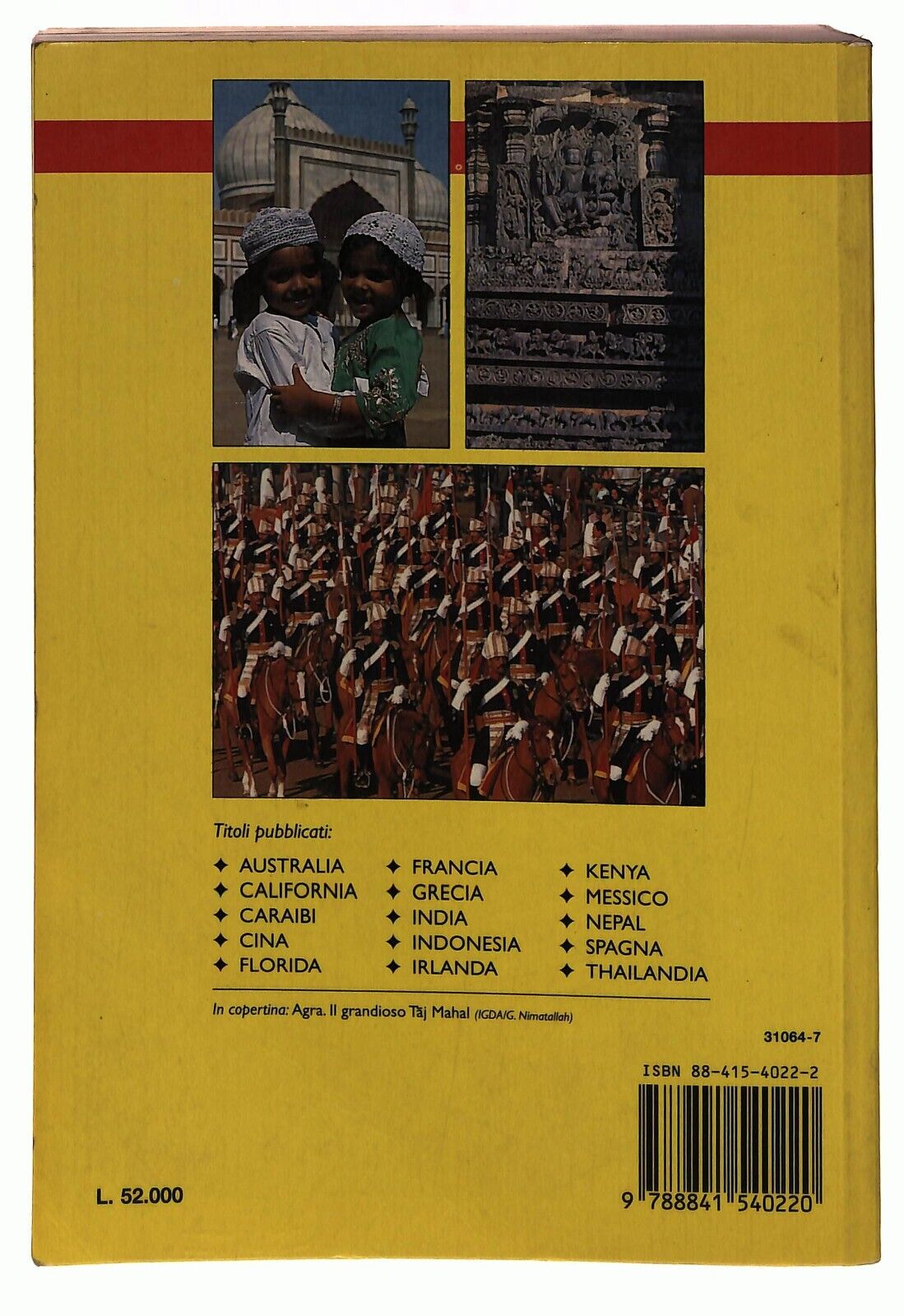 EBOND Le Guide Del Sole India Deagostini 1997 Libro LI030005