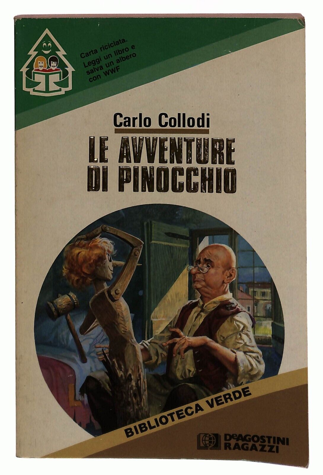 EBOND Le Avventure Di Pinocchio Carlo Collodi Deagostini 1990 Libro LI030007