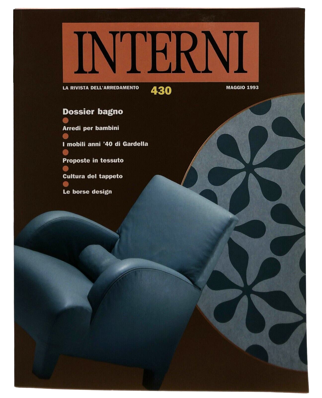 EBOND Interni N. 430 La Rivista Dell'arredamento Maggio 1993 Libro LI030062