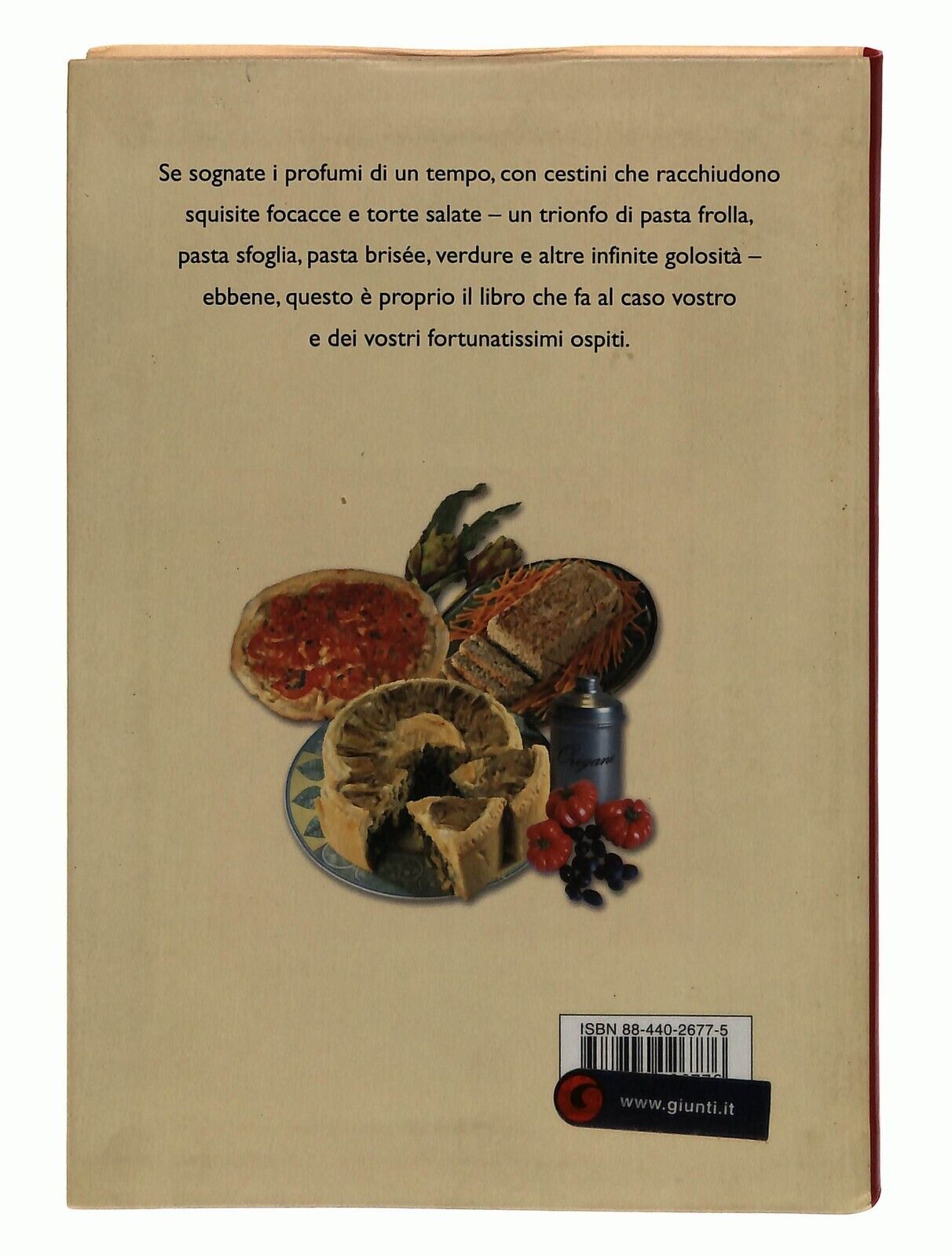 EBOND Torte Salate. Focacce Quiches e Sformati Giunti 2006 Libro LI030104