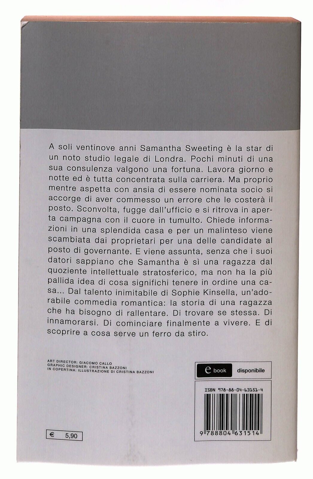 EBOND Regina Della Casa Kinsella Sophie Oscar Mondadori 2013 Libro LI030107