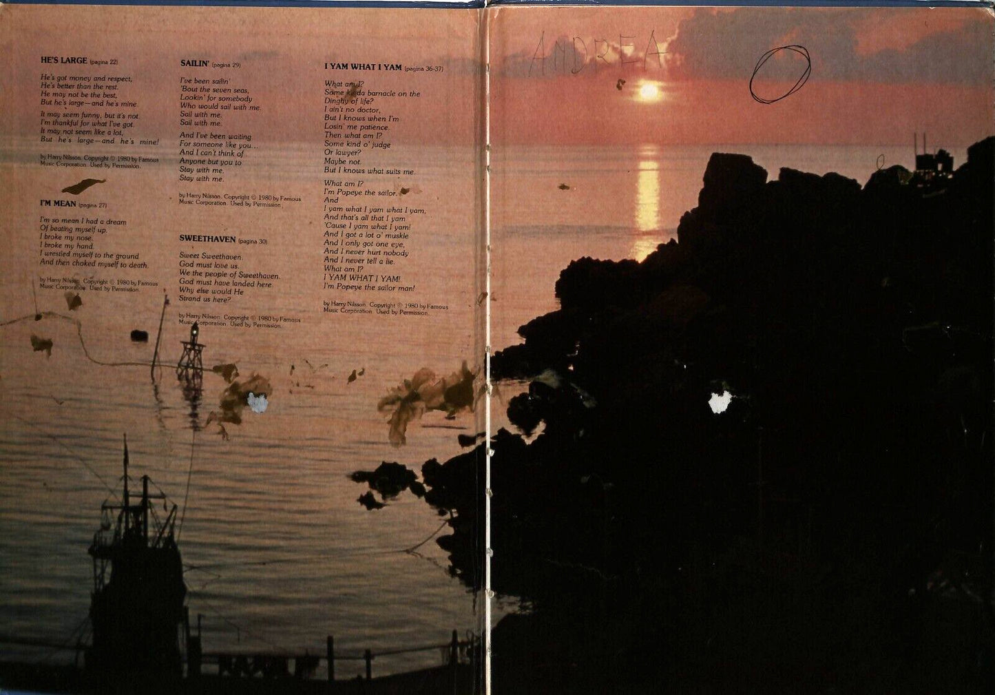 EBOND Popeye Braccio Di Ferro Rizzoli 1981 Libro LI030214