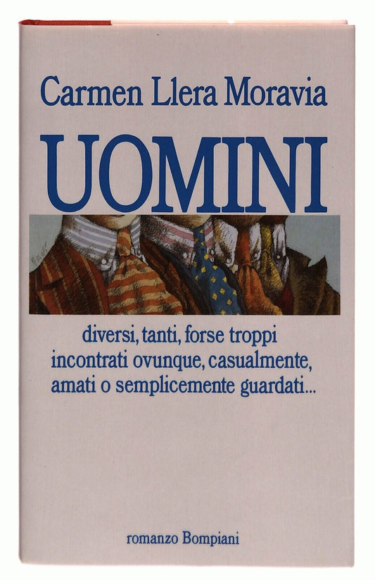 EBOND Uomini Carmen Llera Moravia Bompiani 1994 Libro LI030308