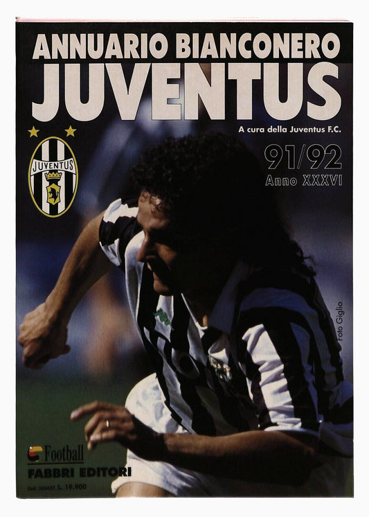EBOND Annuario Bianconero 91/92 Fabbri Libro LI030453