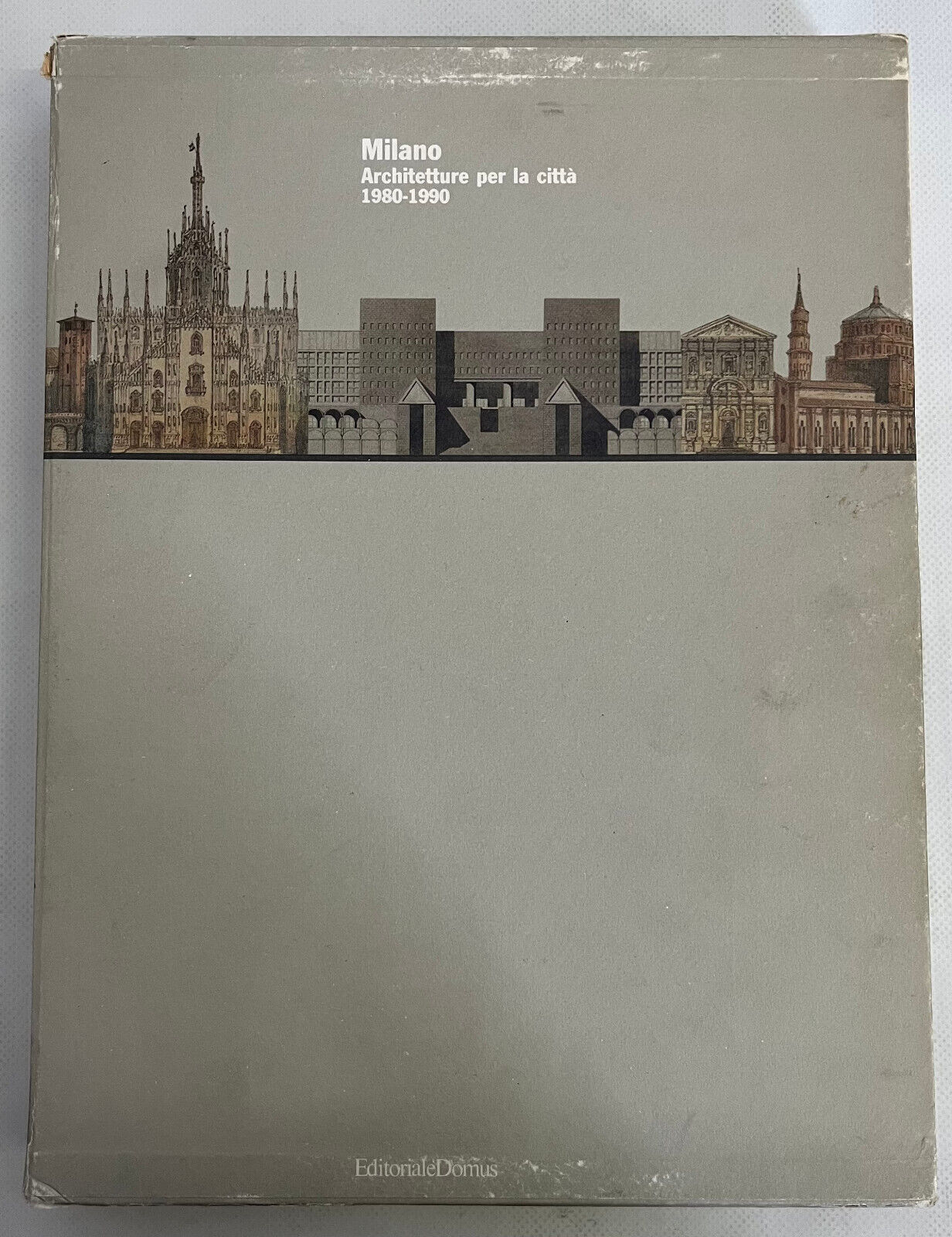 EBOND Milano Architetture Per La Citta 1980-1890 Domus 1989 Libro LI030657