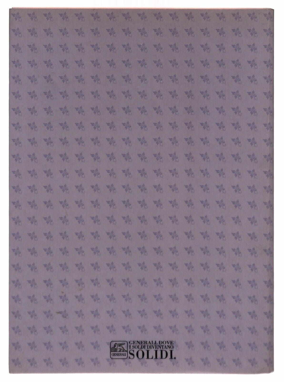 EBOND a Lei Signora 80 Piatti Rustici Assicurazioni Generali Libro LI030859