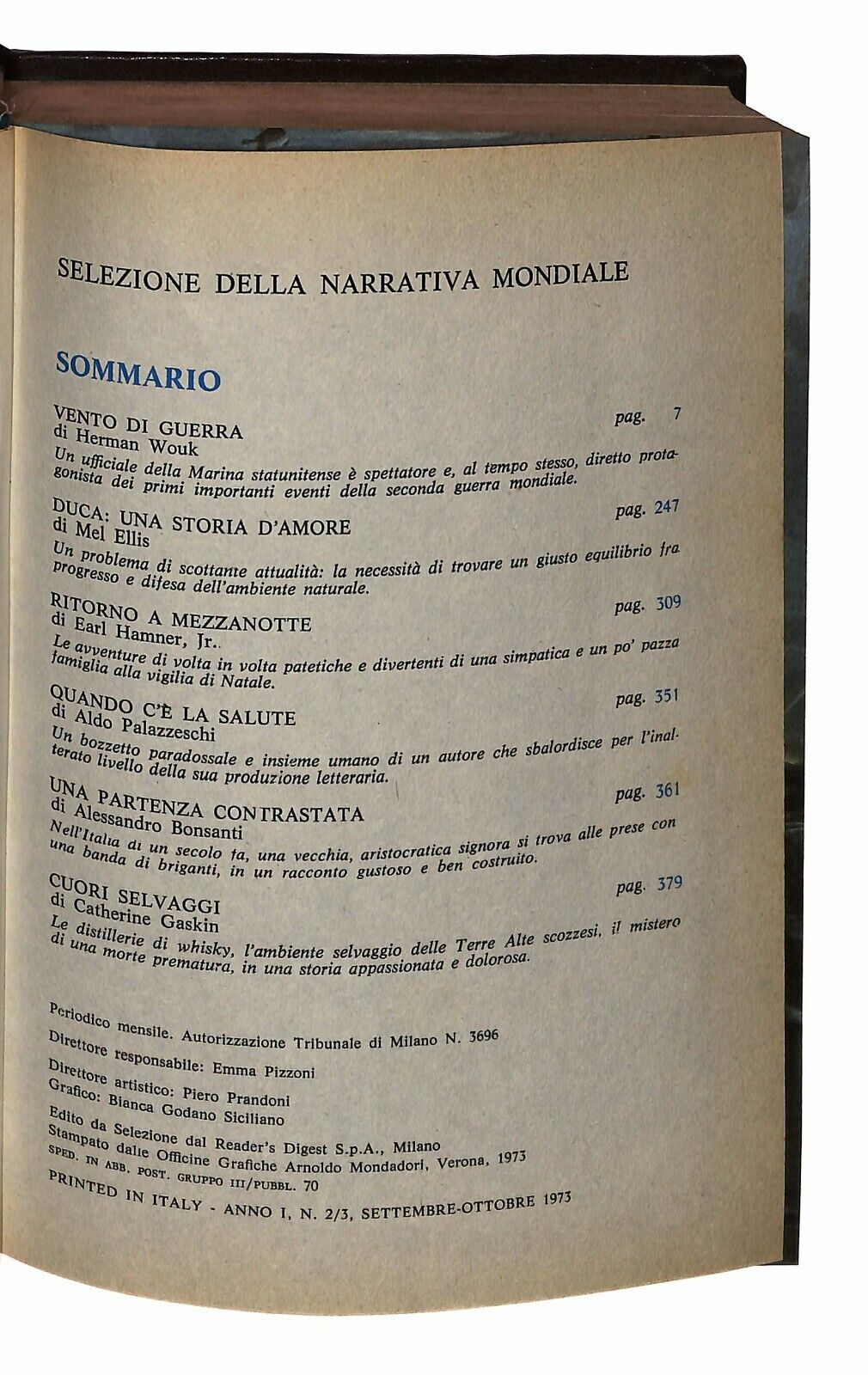 EBOND Vento Di Guerra - Duca: Una Storia D’amore - Ritorno A Mezz Libro LI030903