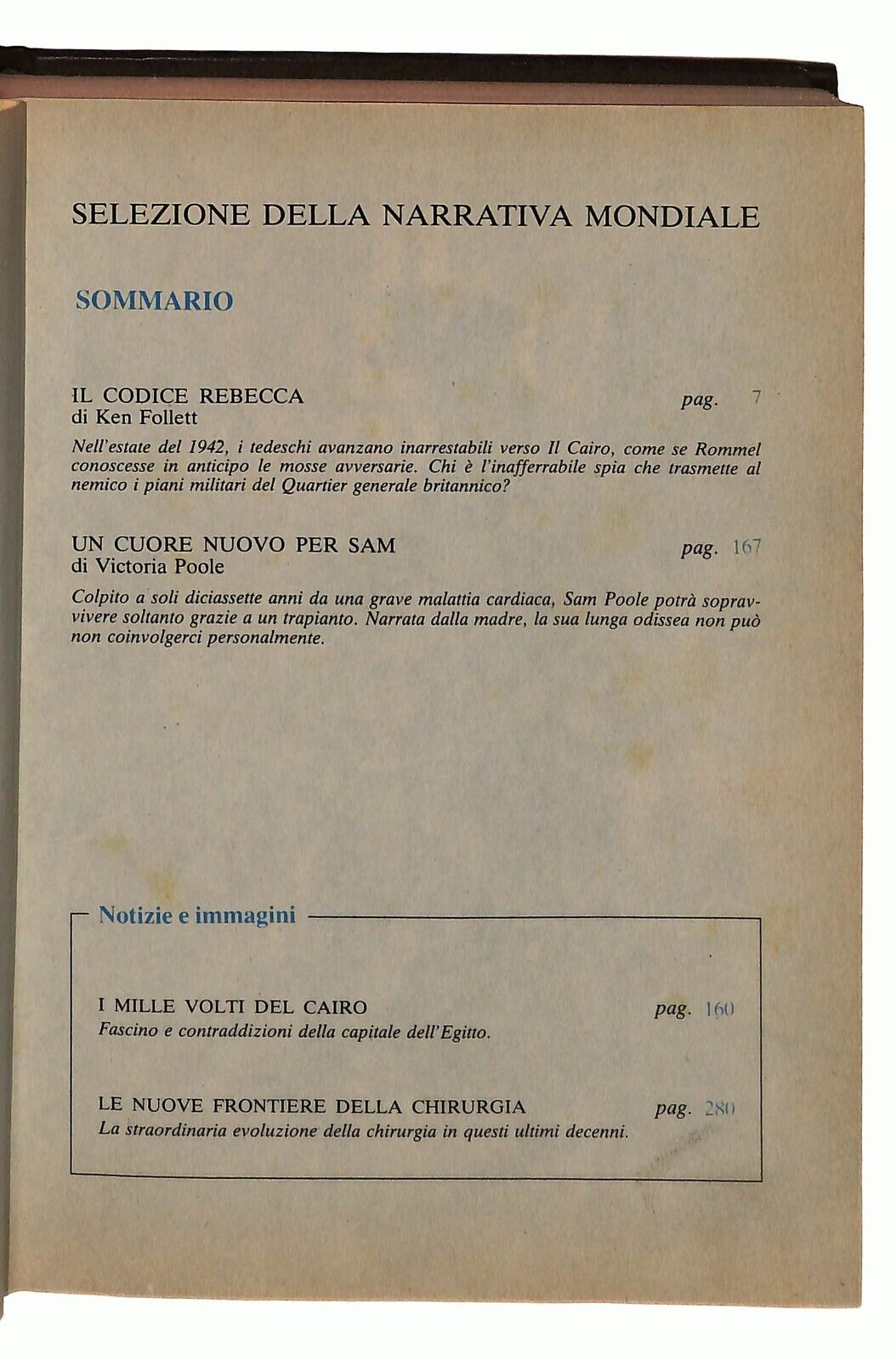 EBOND Il Codice Rebecca - Un Cuore Nuovo Per Sam Selezione 1983 Libro LI030904