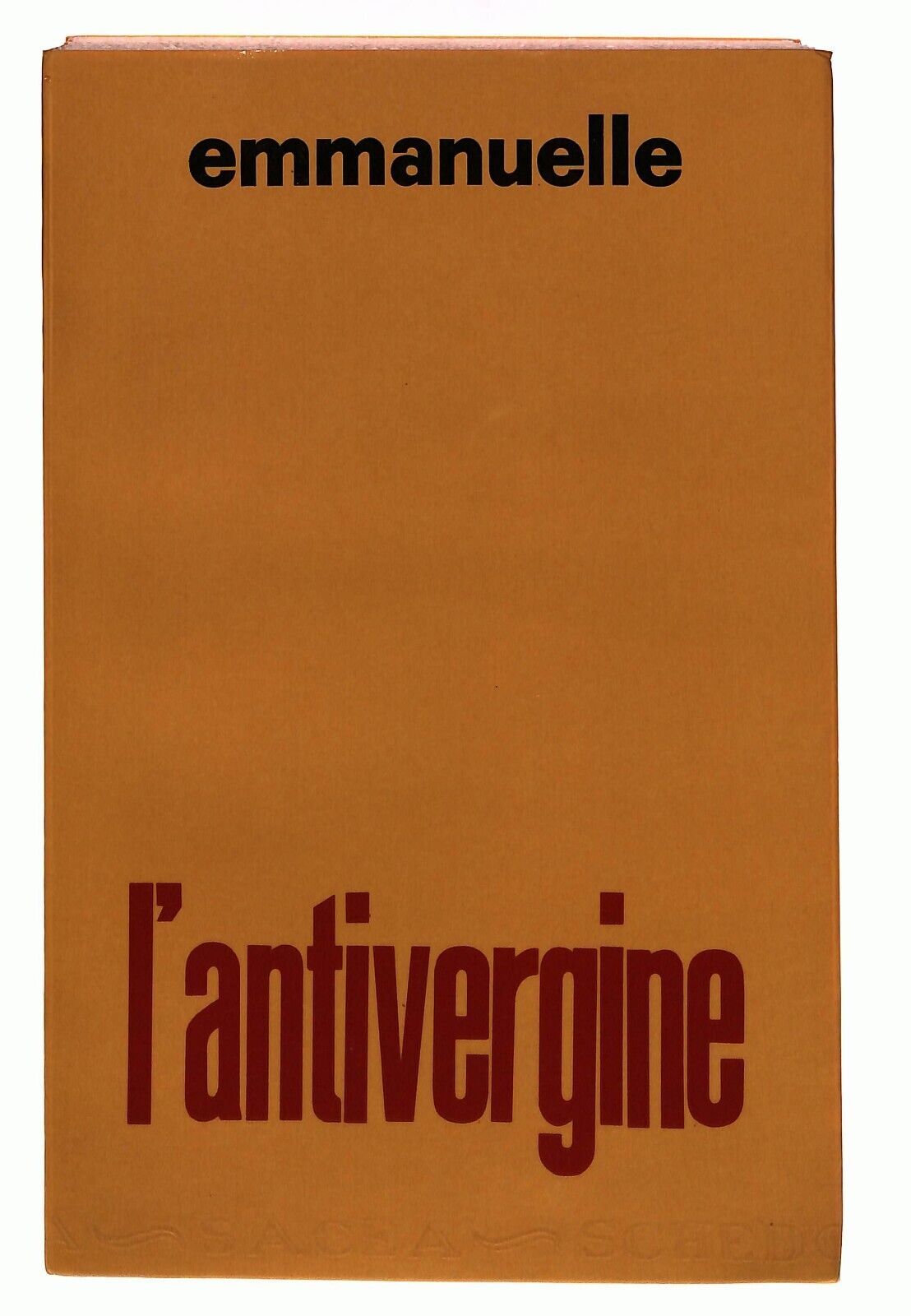 EBOND Emmanuelle L'antivergine Forum 1968 Libro LI031053