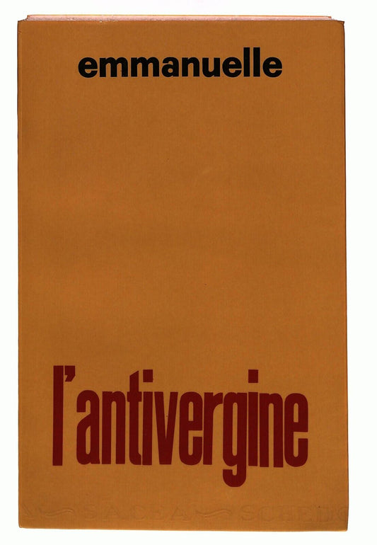 EBOND Emmanuelle L'antivergine Forum 1968 Libro LI031053