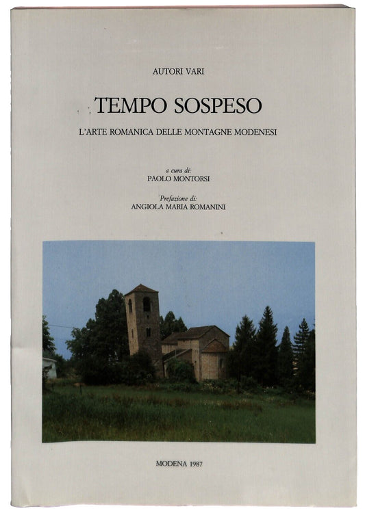 EBOND Tempo Sospeso L'arte Romanica Montagne Modenesi 1987 Libro LI031505
