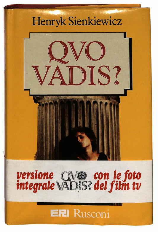 EBOND Quo Vadis? Henryk Sienkiewicz Rusconi 1985 Libro LI031559