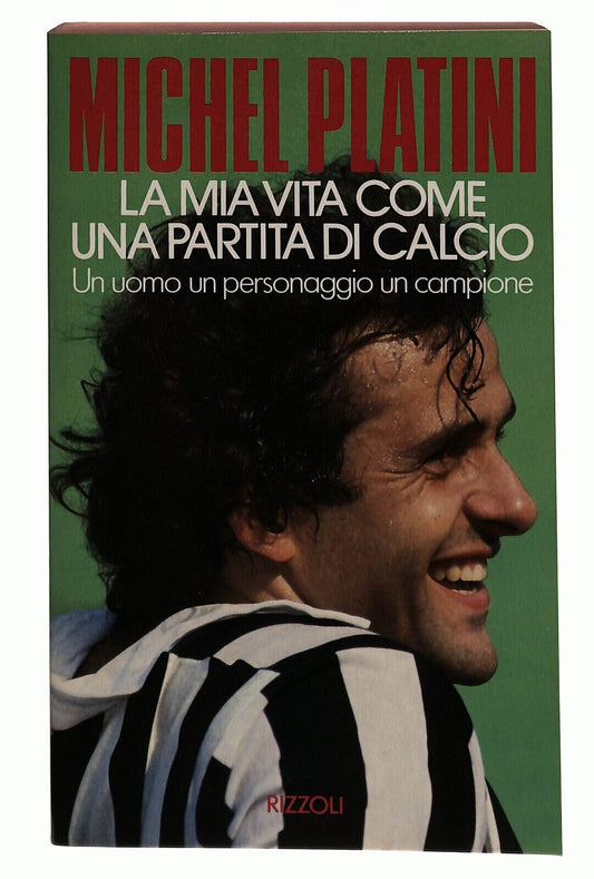 EBOND La Mia Vita Come Una Partita Di Calcio Michel Platini 1988 Libro LI031606